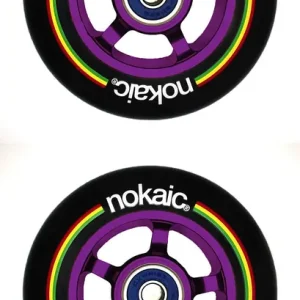 Kolečka Nokaic 100mm BLACK/PURPLE 2ks Objednat Nyní