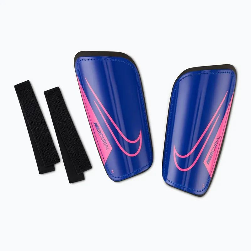 Rychlé Dodání Chrániče holení Nike Mercurial Hardshell 458 racer blue/black/pink blast