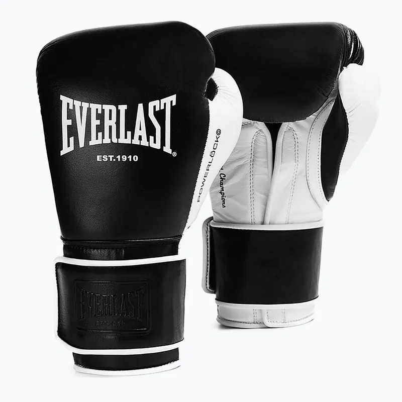 Boxerské rukavice Everlast Powerlock Pro OG H&L black/white Super Cena