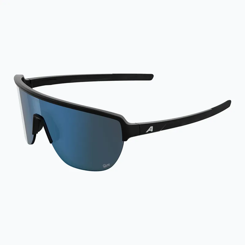 Top Prodej Sluneční brýle Alpina Frame 2.0 Q-Lite black matt/blue mirror