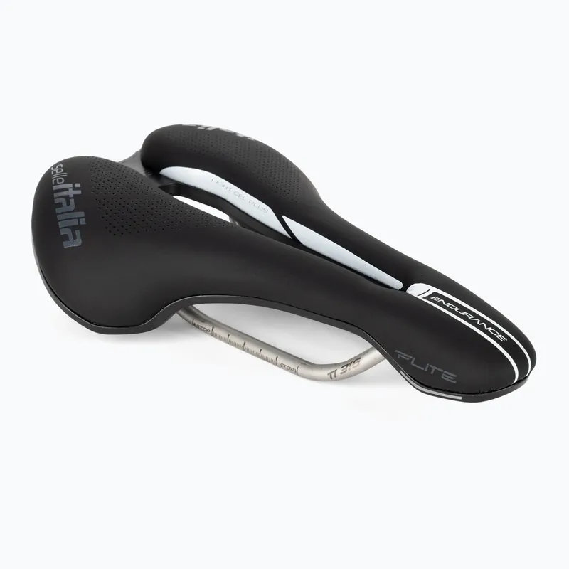 Cyklistické sedlo Selle Italia Flite Boost Endurance Superflow Ti 316 Rail Fibra-Tek černá SIT-017A920IKC007 Speciální Cena
