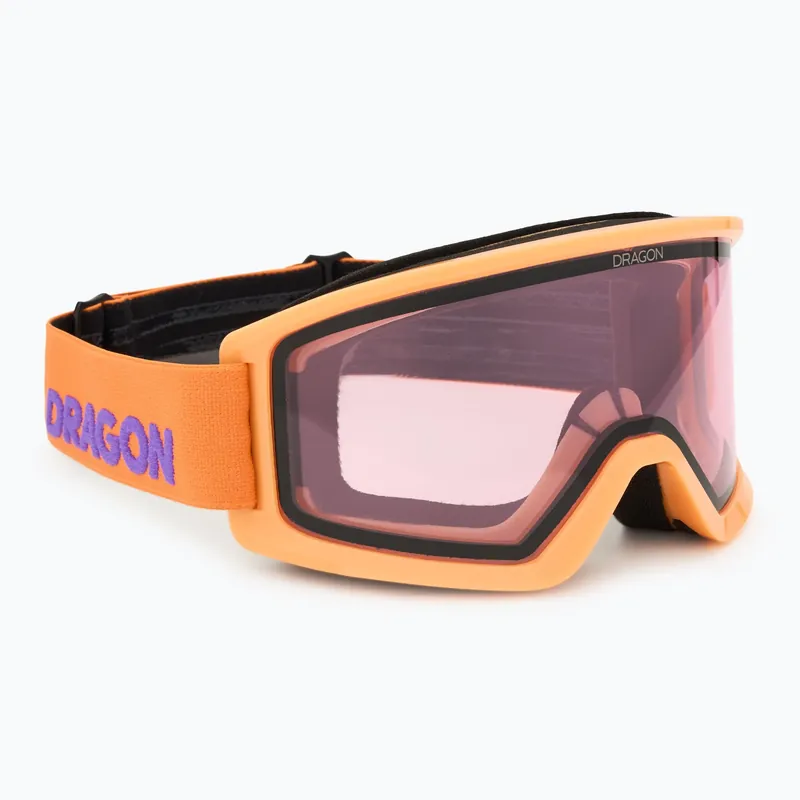 Lyžařské brýle DRAGON DX3 OTG apricot/lumalens light rose Novinka