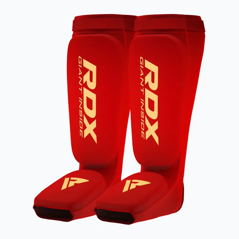 Chrániče holení a nártů RDX Hosiery Shin Instep Foam red/white Bezpečná Platba