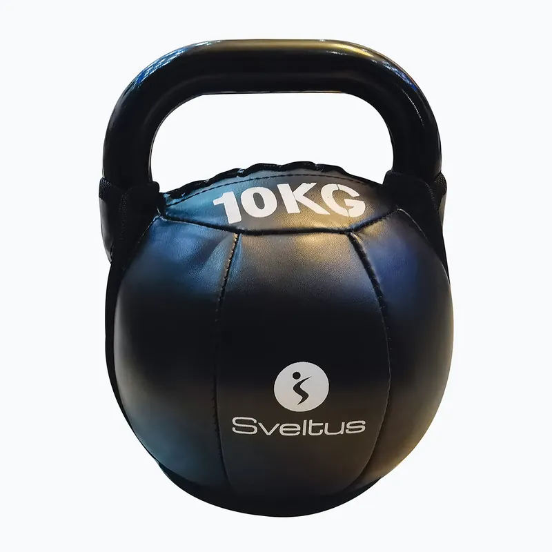 Vrácení Zdarma Kettlebell Sveltus Soft PU 10 kg black