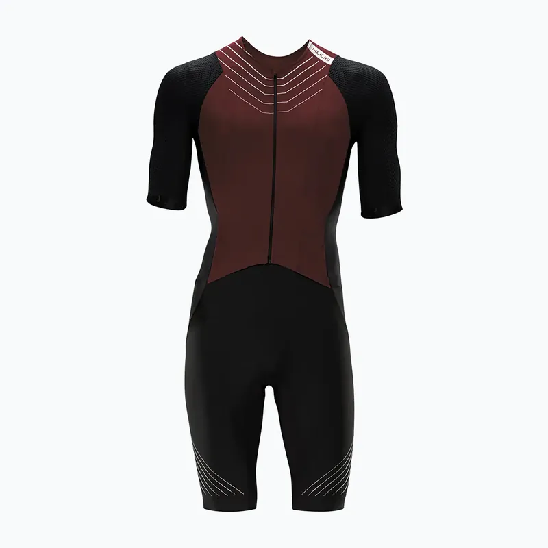 Nízká Cena Pánský cyklistický oblek HUUB Pinnacle Tri Suit clay