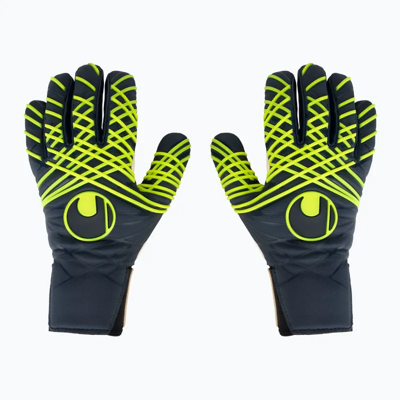 Pouze Dnes Brankářské rukavice uhlsport Prediction Absolutgrip HN Fit navy/white/fluo yellow