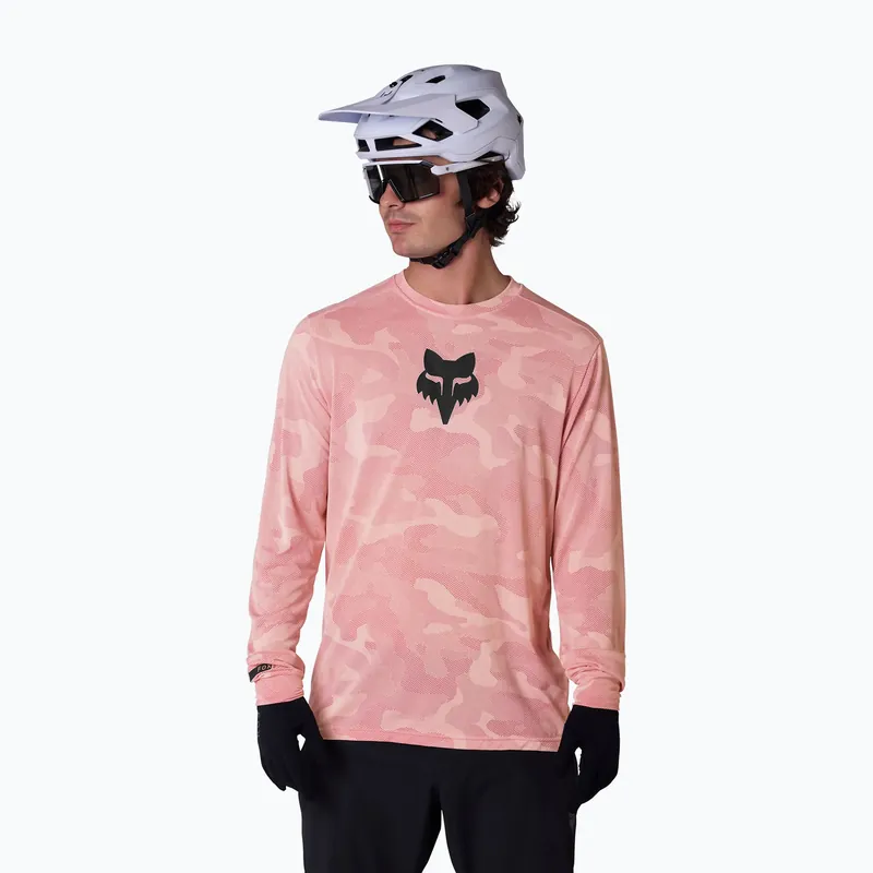 Pánské cyklistické tričko Longsleeve Fox Racing Ranger Tru Dri berry Novinka Jen Po Omezenou Doba