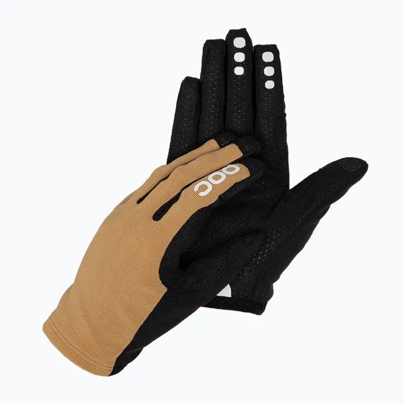Cyklistické rukavice POC Resistance Enduro aragonitově brown Autentický