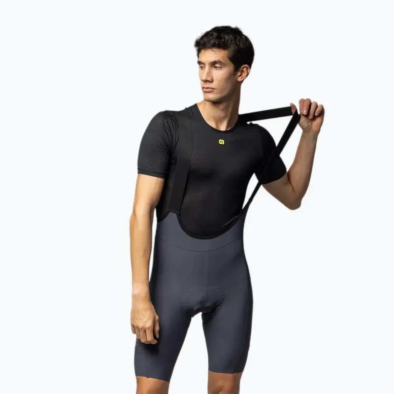 Jen Po Omezenou Doba Pánské cyklistické šortky Alé Gravel Pro Bibshorts titanium