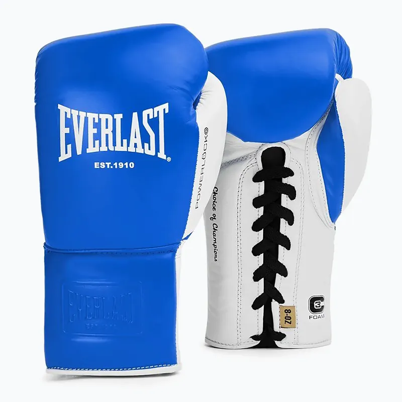 Objednat Nyní Boxerské rukavice Everlast Powerlock OG Pro Fight blue/white