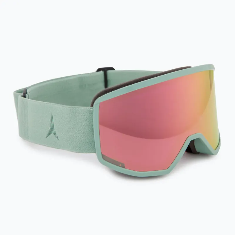 Lyžařské brýle Atomic Four HD pistachio/pink copper hd Zlevněný