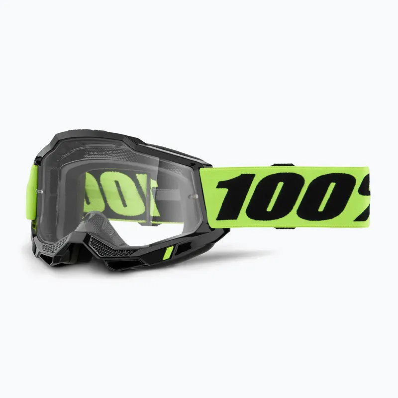 Dětské cyklistické brýle 100% Accuri 2 Junior neon yellow/clear Novinka Ověřený