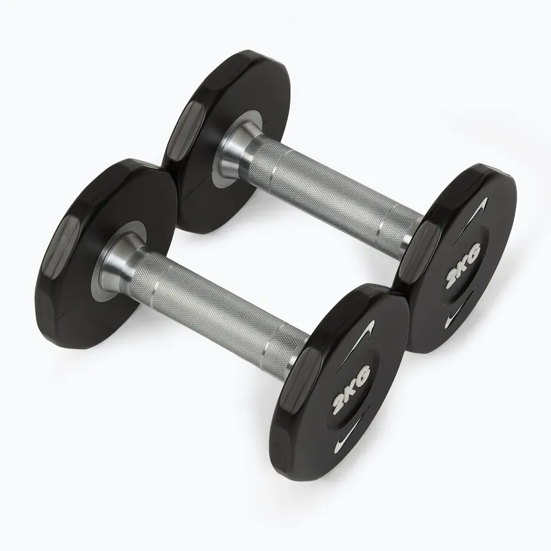 Činky Nike Strength Pro Urethane Dumbbell 2 x 2 kg black/white Nejlepší Cena