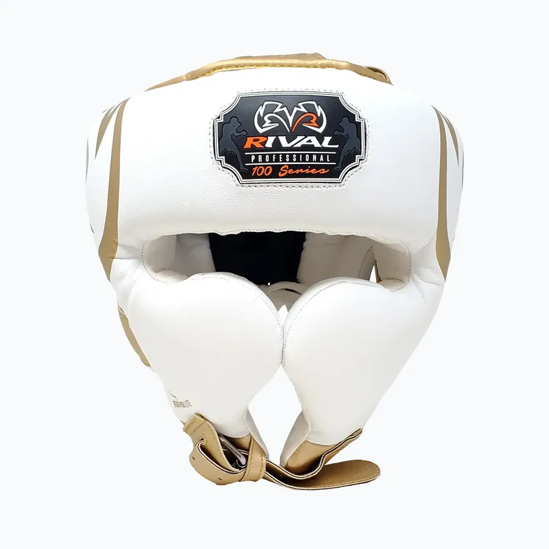 Odeslání Ihned Boxerská helma Rival RHG100 Professional Headgear white/gold