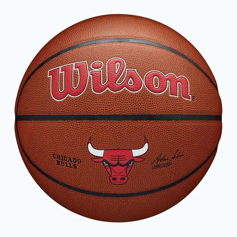 Basketbalový míč Wilson NBA Team Alliance Chicago Bulls brown velikost 7 Vysoce Kvalitní