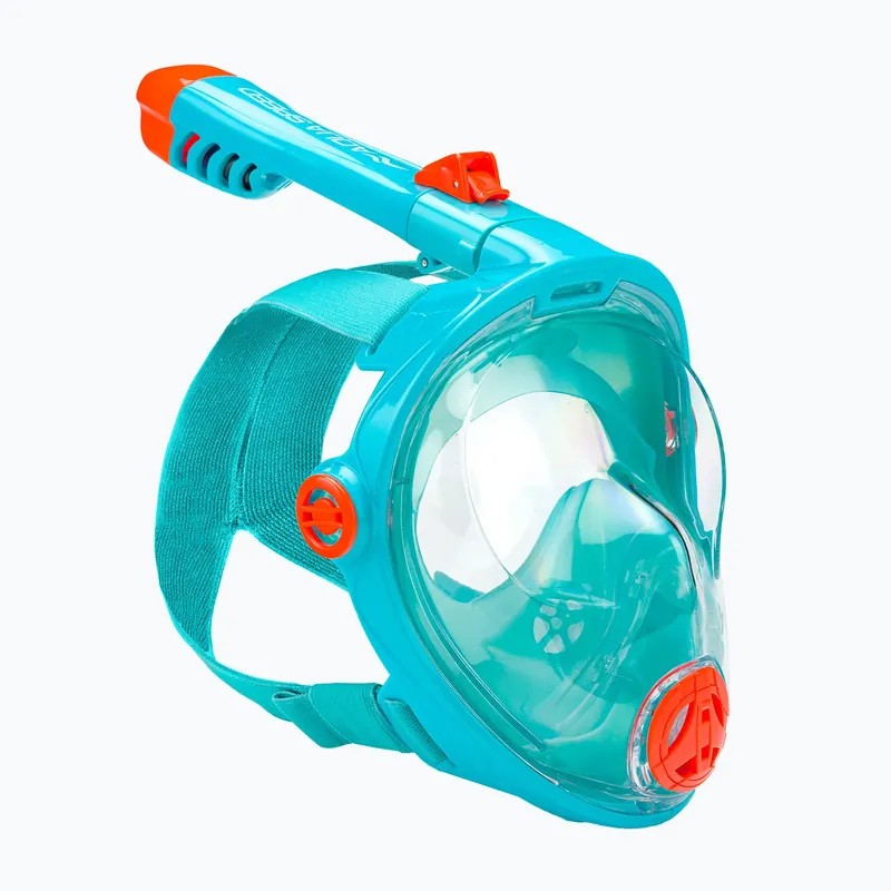 Nízká Cena Celoobličejová maska pro šnorchlování AQUA-SPEED Spectra 2.0 Kid tyrkysová 248