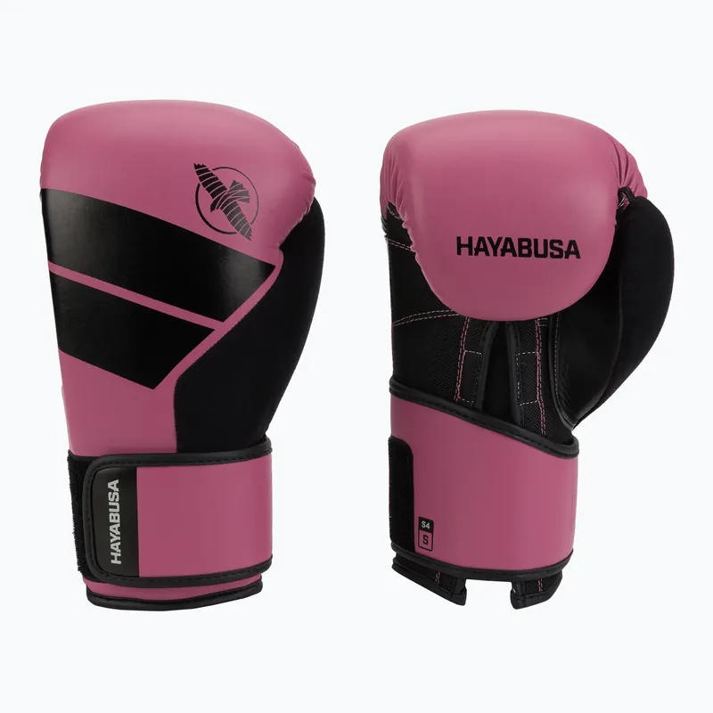 Kup Teď Hayabusa S4 růžové/černé boxerské rukavice S4BG
