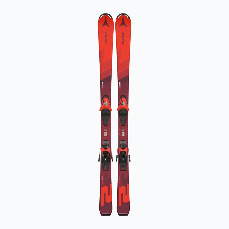 Zlevněný Dětské sjezdové lyže Atomic Redster J2 JTM + vázání C5 GW red