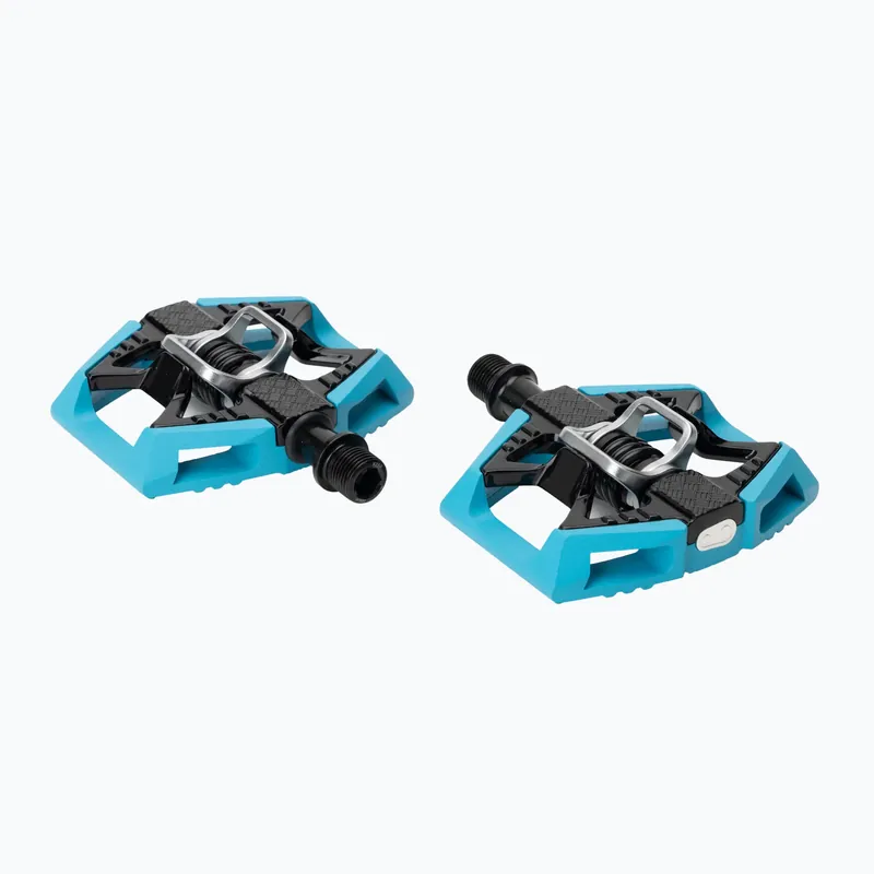 Cyklistické pedály Crankbrothers Double Shot 2 light blue/black Novinka Odeslání Ihned
