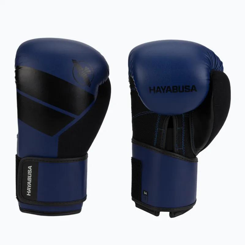 Hayabusa S4 modročerné boxerské rukavice S4BG Nízká Cena