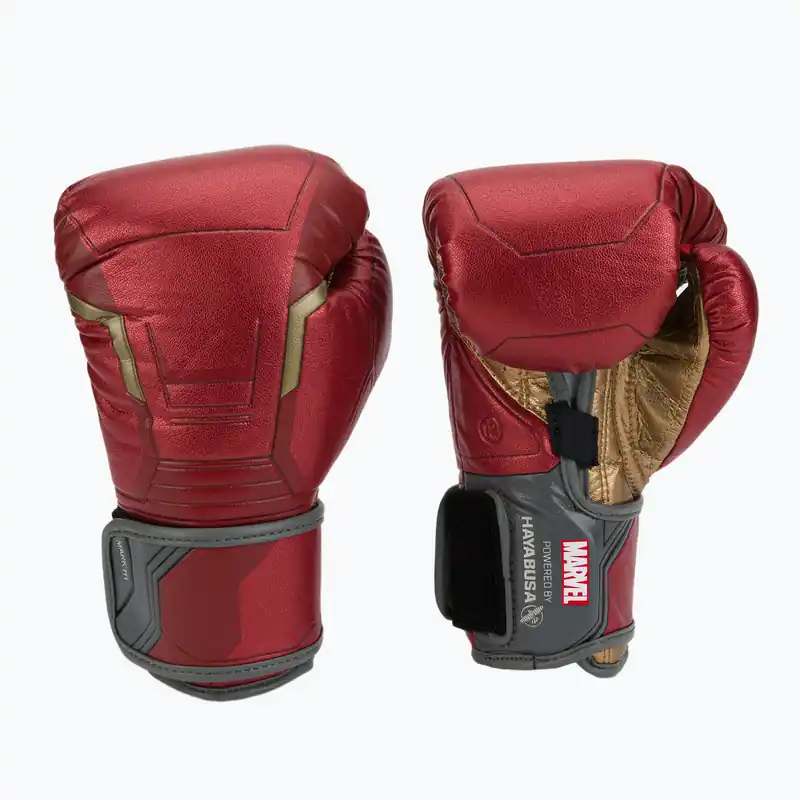 Aktuální Hayabusa Iron Men boxerské rukavice červené MBG-IM-16