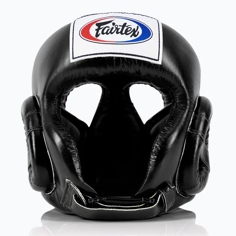 Nejprodávanější Boxerská helma Fairtex Muay Thai Competition black