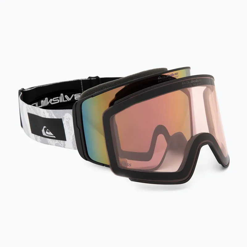 Odeslání Ihned Pánské snowboardové brýle Quiksilver Storm MG white camo/clux l purple mi