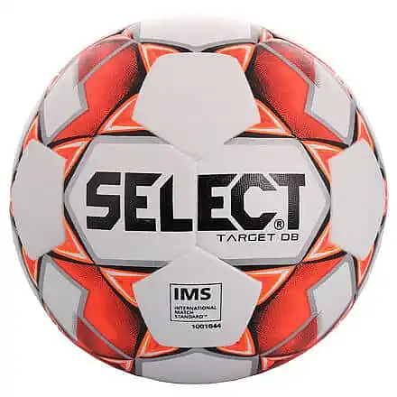 FB Target DB 2019 fotbalový míč bílá-oranžová Výprodej