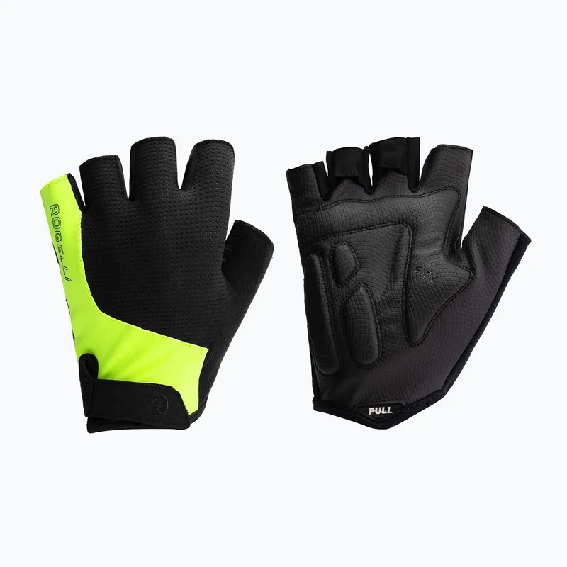 Objednat Nyní Pánské cyklistické rukavice Rogelli Essential black/fluor