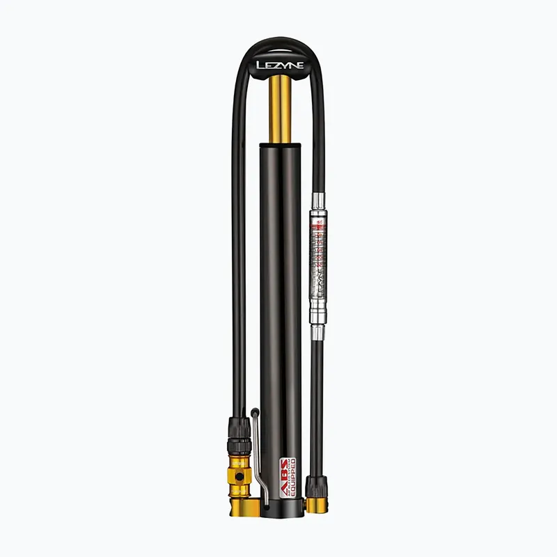 Pumpička na kolo Lezyne Micro Floor Drive HVG 90psi gloss black Finální Výprodej