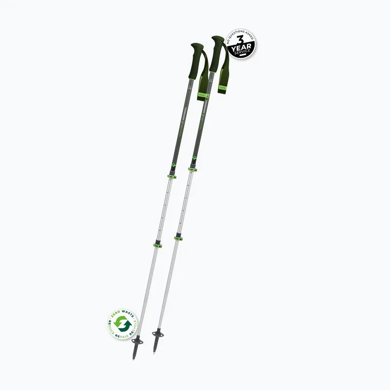 Trekingové hole Komperdell Trailmaster Zero forrest green Poslední Šance