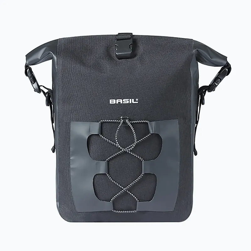 Pouze Dnes Cyklistická brašna Basil Navigator Waterproof Single Bag MIK Hooks 15 l black