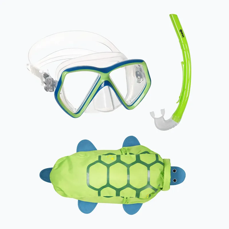 Jen Po Omezenou Doba Dětská šnorchlovací sada Mares Combo Zoo green