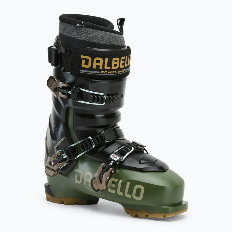 Pánské lyžařské boty Dalbello Cabrio MV 130 3DWrap moss green/black Nejprodávanější