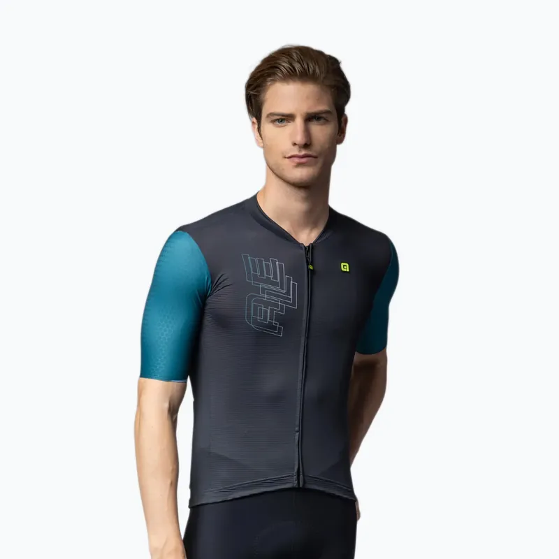 Hit Sezóny Pánský cyklistický dres Alé Follow Me black