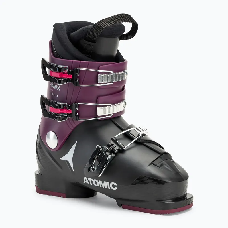 Dětské lyžařské boty Atomic Hawx Kids 3 black/violet/pink Akční Cena