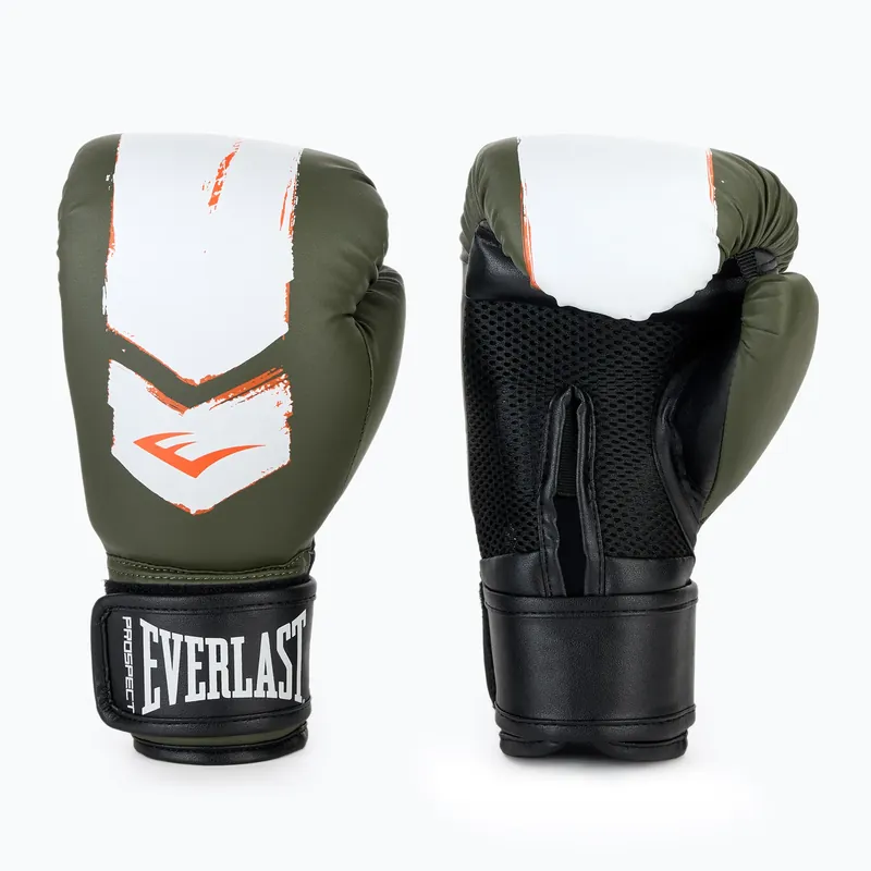 Boxerské rukavice Everlast Prospect 2 green/white Autentický