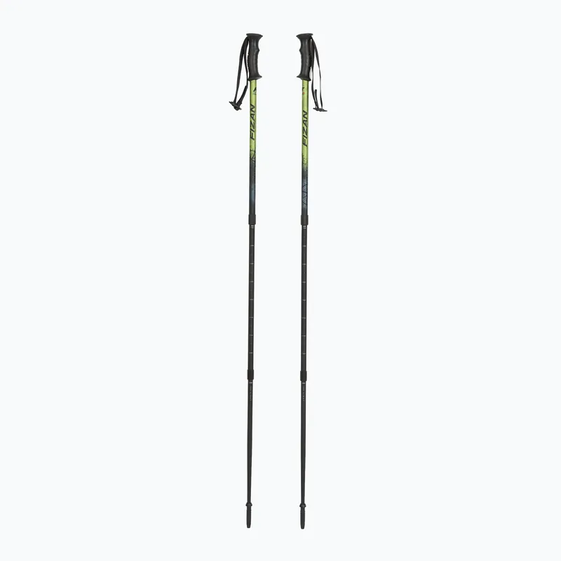 Trekingové hole Fizan Explorer lime/gray Nejlepší Volba