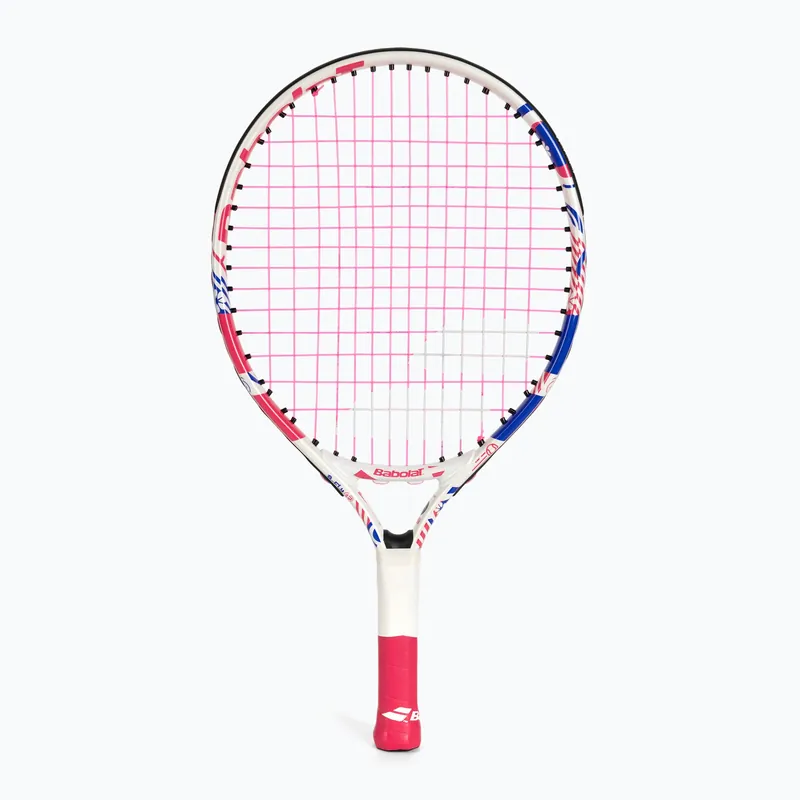 Levný Dětská tenisová raketa Babolat B Fly 17 bílo-růžová 140483
