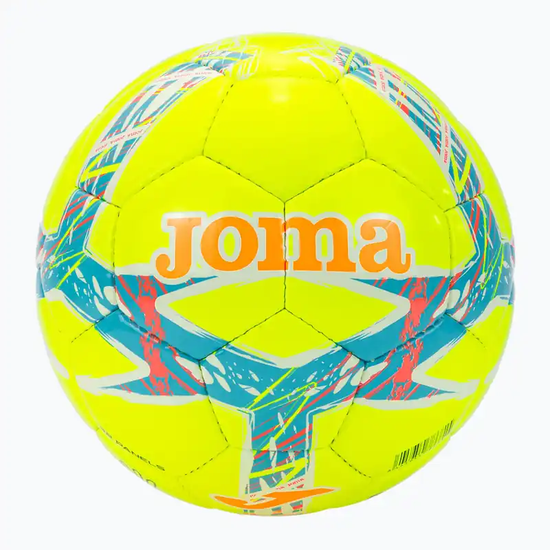 Akce Fotbalový míč Joma Dali III yellow/fluor turquoise velikost 3