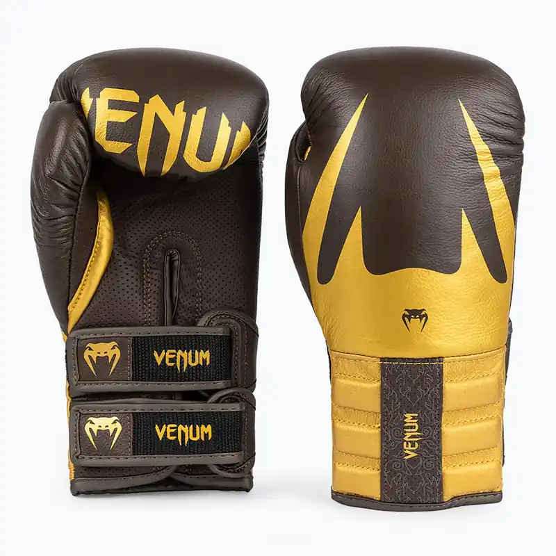 Expresní Doručení Boxerské rukavice Venum Reverso Boxing chocolate/gold