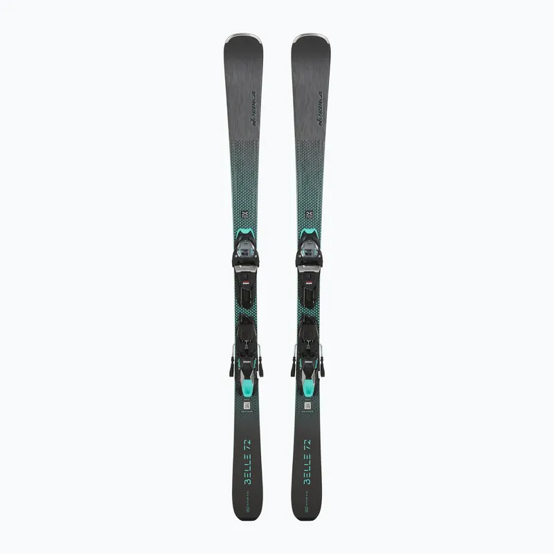 Sezónní Sleva Dámské sjezdové lyže Nordica Belle DC 72 + vázání TP2LT11 FDT black/teal