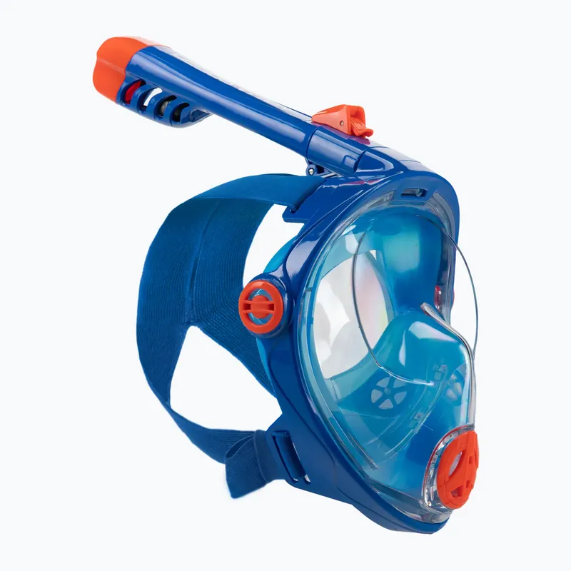 Víkendová Akce Celoobličejová maska pro šnorchlování AQUA-SPEED Spectra 2.0 Kid modrá 248