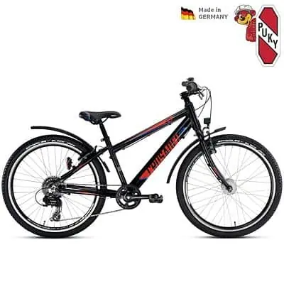 Dětské kolo 24" PUKY Crusader 24 - 8 Alu černé Přímo Od Výrobce
