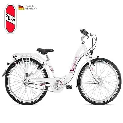 Novinka Dětské kolo 24" PUKY Skyride 24-3 ALU bílá