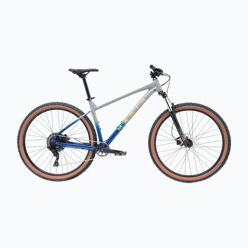 Horské kolo Marin Bobcat Trail 3 29 gloss gray/blue/yellow Výhodná Nabídka