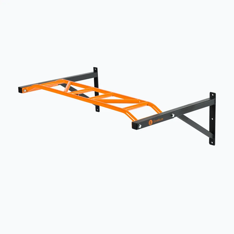 Rychlé Dodání Nástěnná posilovací tyč Sveltus Chin Up Rack Premium oranžová 2614
