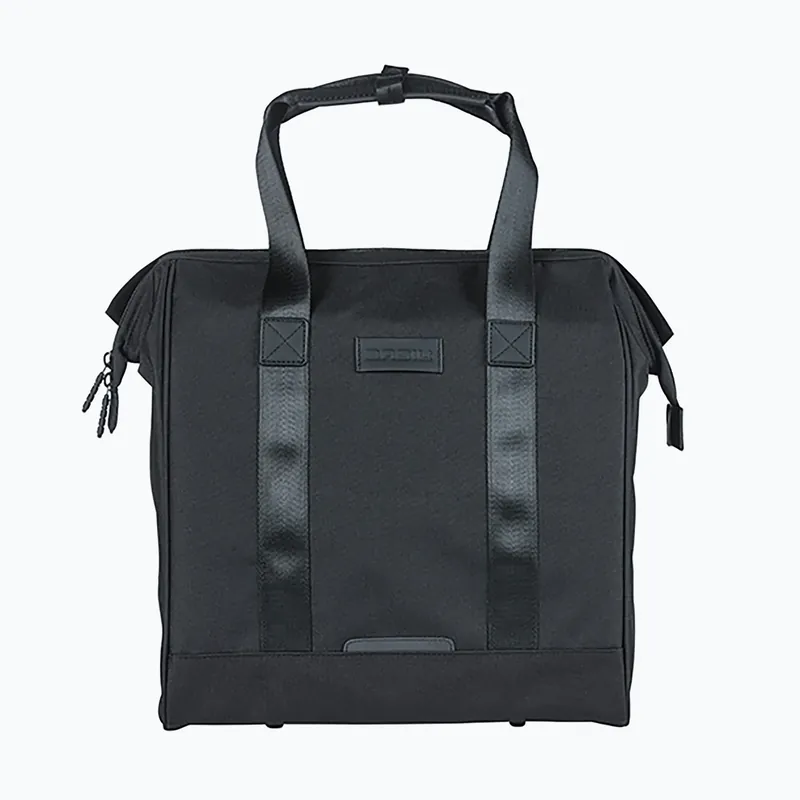 Cyklistická brašna Basil City Grand Shopper MIK Hooks 23 l black Novinka