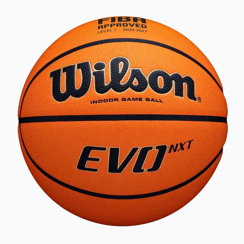 Cenový Hit Basketbalový míč Wilson EVO NXT Fiba Game Ball orange velikost 7