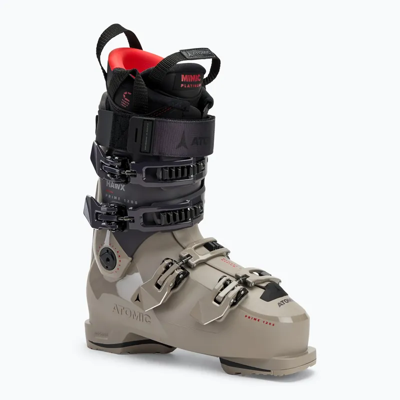 Pánské lyžařské boty Atomic Hawks Prime 120 S GW cement/not purple/red Must-Have